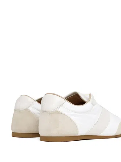 Lemaire Soft Runner Sneakers Low Profile Design In Neutral