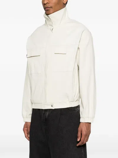 Carrer Barrau Flap-pocket Jacket In Neutral
