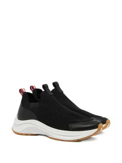 Bally Woge Pull-tab Slip-ons In Black