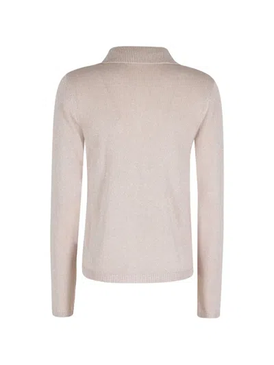 Seventy Collared Buttoned Cardigan In Neutral