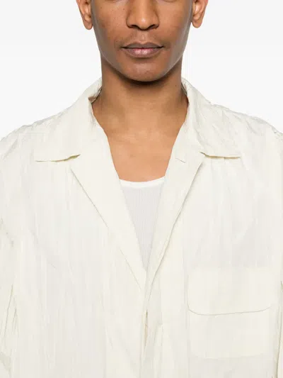 Gongdid Design Flap-pocket Jacket In Neutral