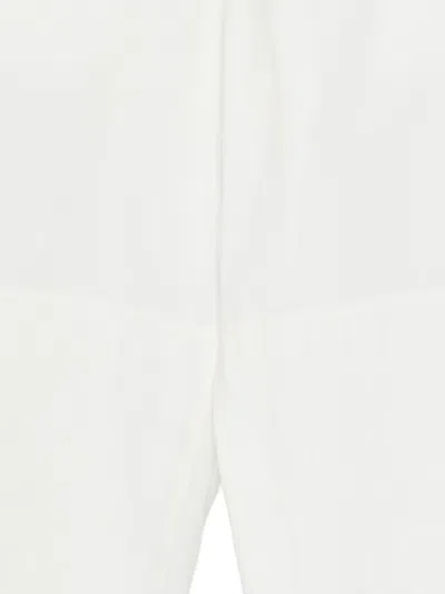 Y's Buttoned Trousers In Neutral