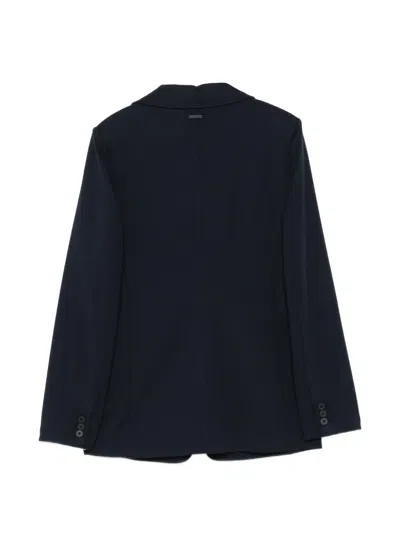 Alphatauri Patch-pocket Blazer In Blue