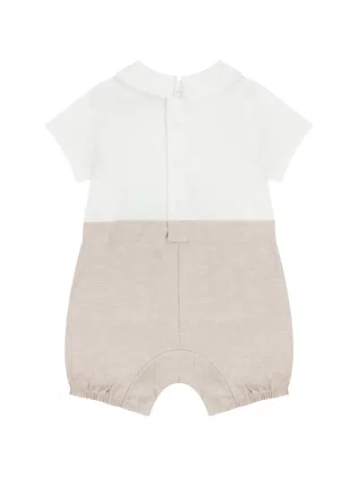 Guess Tie-bow-appliqué Romper In Multi