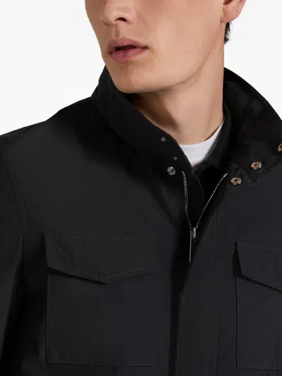 Slowear Field Jacket In Black