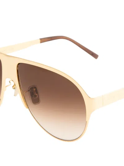 Givenchy Bold Pilot Sunglasses In Brown
