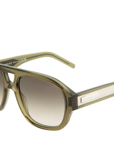 Givenchy Day Pilot-frame Sunglasses In Gray