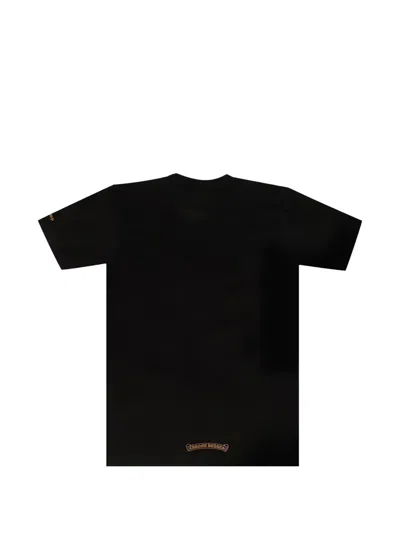Chrome Hearts Logo-script T-shirt In Black