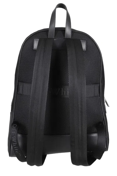 Off-white Core Round Backpack In Black