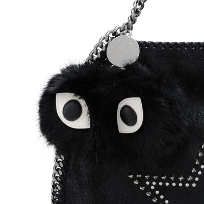 Shop Stella Mccartney Eyes Fur Free Fur Keychain