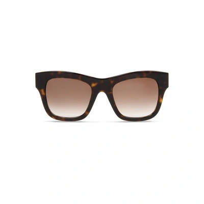 Stella Mccartney Eyewear In Dark Brown