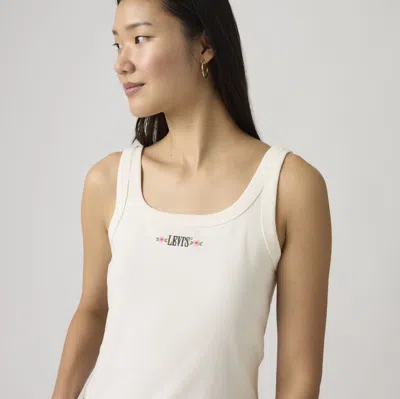 Levi's Graphic Essential Tank Top In White