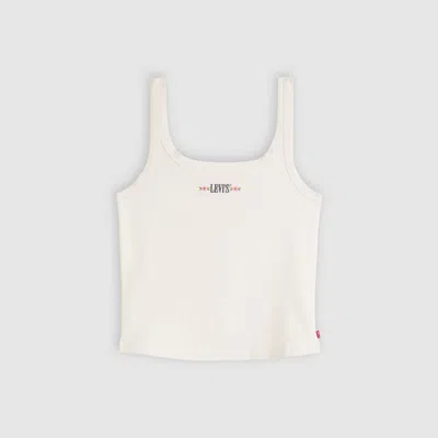 Levi's Graphic Essential Tank Top In White