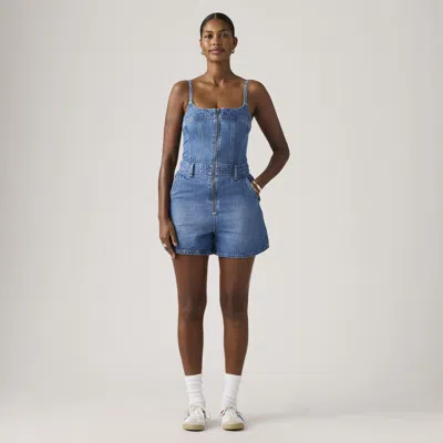 Levi's Jadine Romper In Blue
