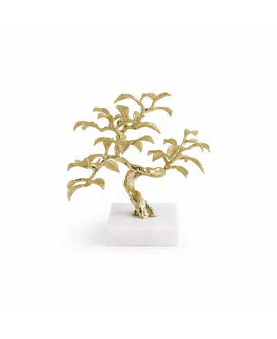 Michael Aram Flights Of Fancy Bonsai Tree Decorative Object In Gold