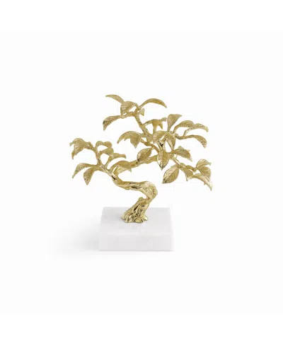 Michael Aram Flights Of Fancy Bonsai Tree Decorative Object In Gold
