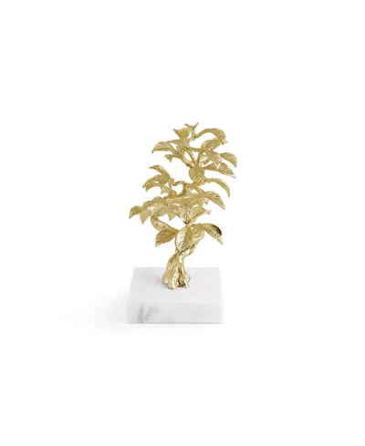 Michael Aram Flights Of Fancy Bonsai Tree Decorative Object In Gold