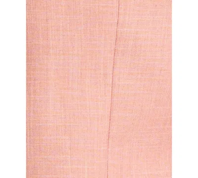 Tayion Collection Men's Classic-fit Rust Solid Suit Separates Jacket In Brown