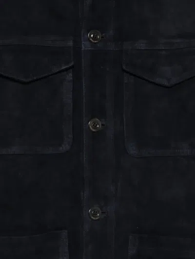 Boglioli Buttoned Pocket Jacket In Black