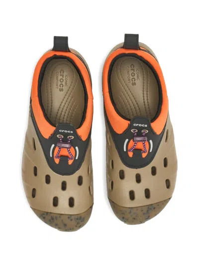 Crocs Perforated Drawstring Sneakers In Multi