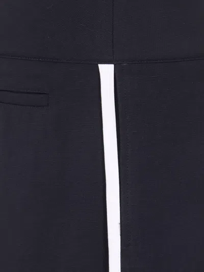Entire Studios Stripe Trousers In Black