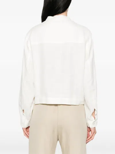 Jcsophie Latvia Buttoned Jacket In White