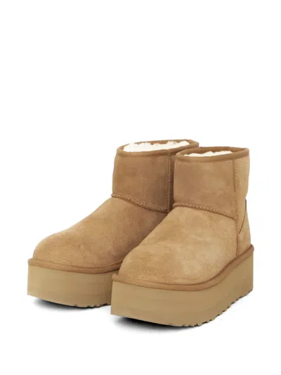 Ugg Classic Mini Platform Boots In Brown