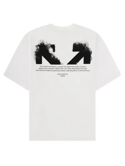 Off-white T-shirt With Logo In White