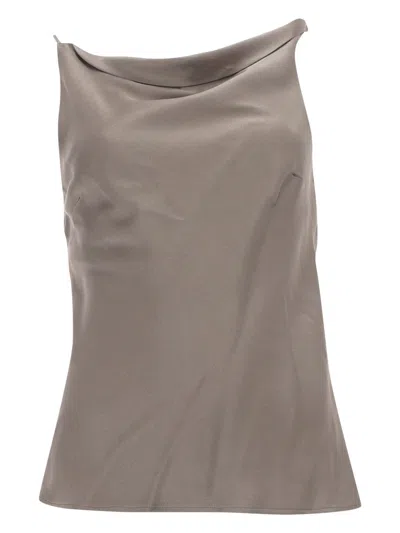 Alysi Asymmetrical Top In Gray