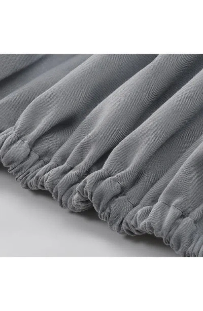Modern Threads Solid 4-piece Microfiber Sheet Set In Gray