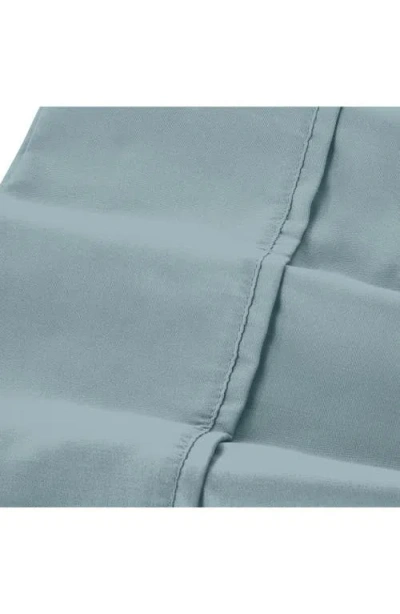 Modern Threads Solid 4-piece Microfiber Sheet Set In Blue