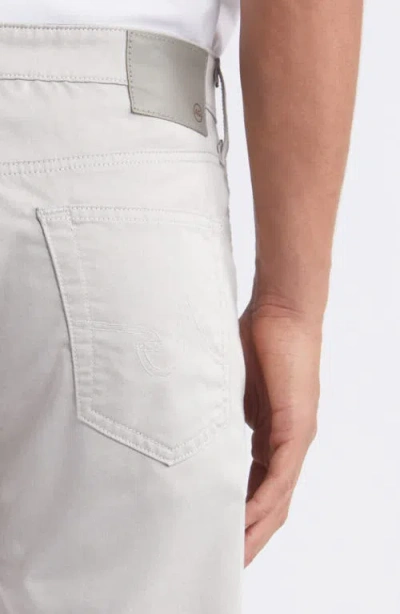 Ag Everett Slim Straight Leg Airluxe Performance Pant In Dry Dust In Gray