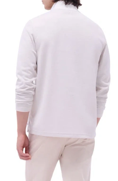 Bugatchi Quarter Zip Performance Pullover In Pink