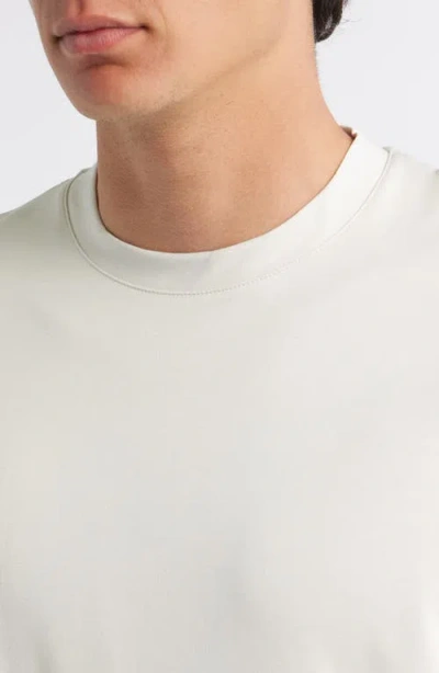 Aurélien Aur1 Solid Cotton T-shirt In White