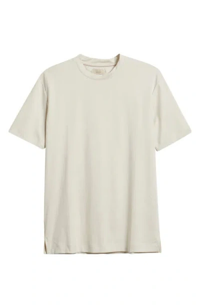 Aurélien Aur1 Solid Cotton T-shirt In White