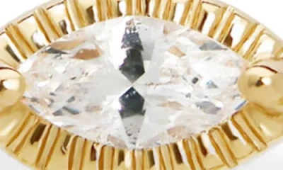 Mod + Jo Simone Chain Stud Earrings In Gold