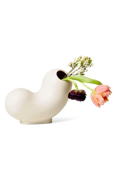 Areaware Kirby Ceramic Vase In White