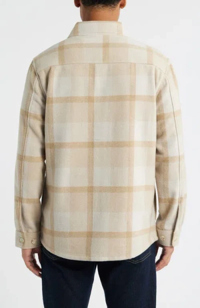 7 Diamonds Cliffside Overshirt In Neutral