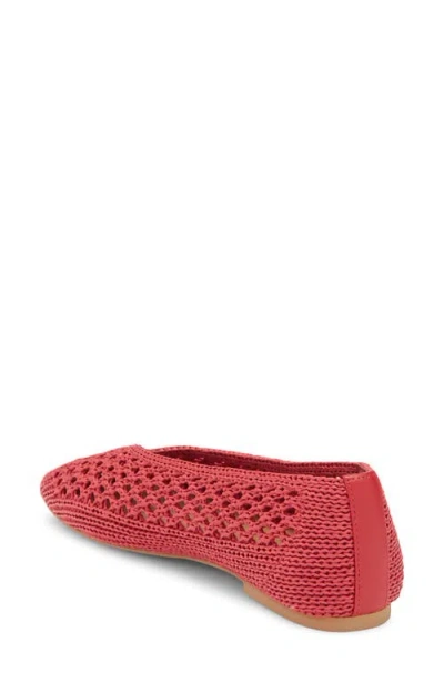 Nordstrom Rack Monroe Weave Flat In Red