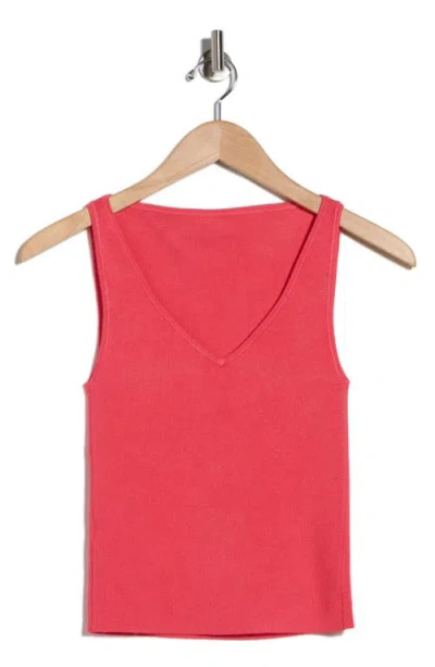 Leith Reversible Compact Tank In Red