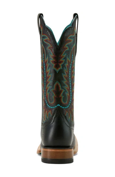 Ariat Frontier Western Boot In Black