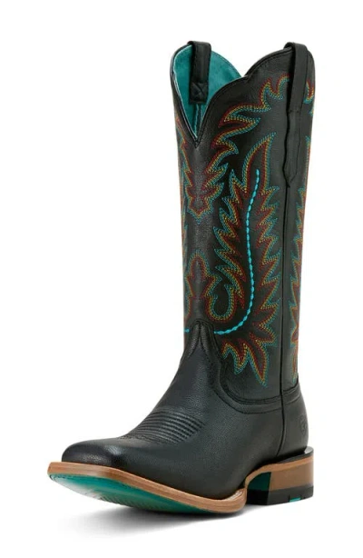 Ariat Frontier Western Boot In Black