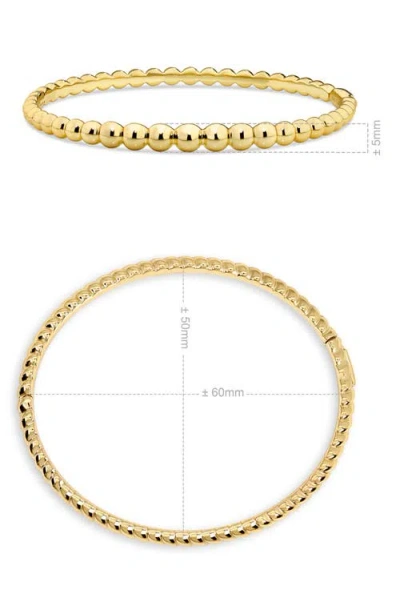 Devata Beaded Ball Bangle Bracelet In Pattern