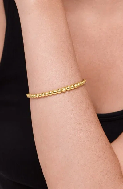 Devata Beaded Ball Bangle Bracelet In Pattern