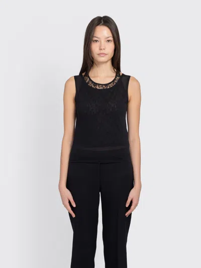 Our Legacy Swim Layered-effect Cotton-blend Tank In Black