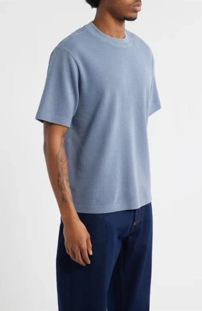 Bp. Oversize Waffle T-shirt In Blue