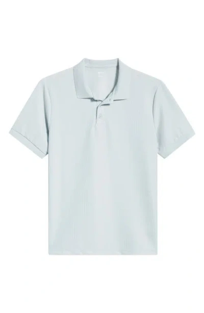 Zella Textured Performance Polo In Blue