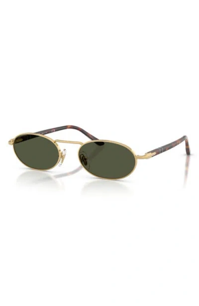 Persol 55mm Rectangular Sunglasses In Gray