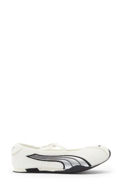 Puma Women S H-street Ballet Sneakers Warm In White