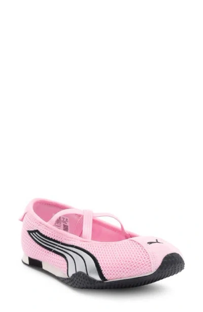 Puma H-street Cross-straps Ballet Sneakers In Pink
